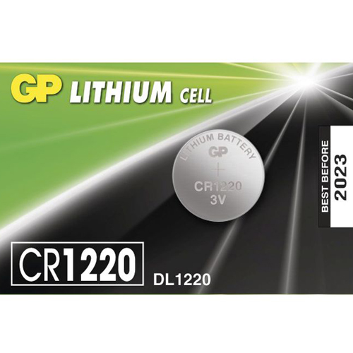 GP Düğme Pil 1220 1 Adet 3 Volt