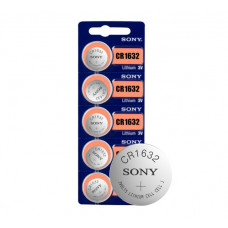 Sony CR1632 3V Lityum Pil 5'li Paket