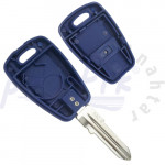 Fiat - Mavi Tek Tuşlu Anahtar kabı - Yale