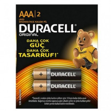 Duracell İnce Kalem Pil 2 Adet