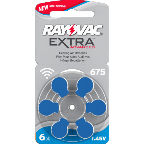 Rayovac Extra 675 PR44 6 Adet Pil