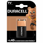 DURACEL 9 VOLT PİL